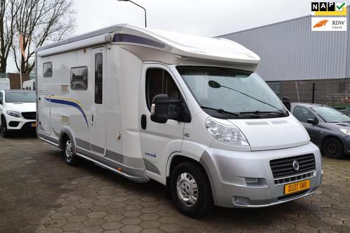 Eura Mobil TT 700 EB - Airco - Navi+Camara - Lengte bedden -, Caravans en Kamperen, Campers, Particulier, tot en met 4, Half-integraal