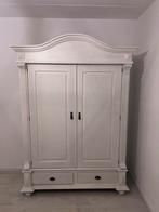 Witte eikenhouten kast, Huis en Inrichting, Ophalen, 100 tot 150 cm, Eikenhout, Zo goed als nieuw