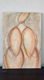 ABSTRACT SCHILDERIJ VROUW. NU OPHALEN VOOR € 125, Antiek en Kunst, Kunst | Schilderijen | Abstract, Ophalen