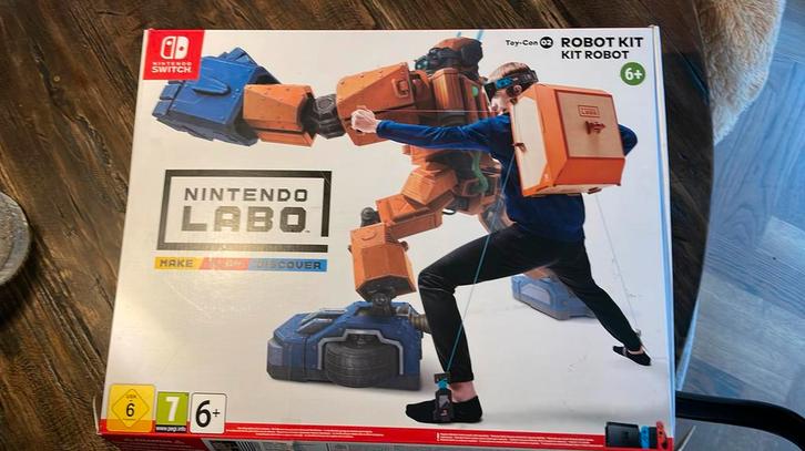 Nintendo labo compleet met spel en verpakkingsdoos, Spelcomputers en Games, Games | Nintendo Switch, Zo goed als nieuw, 1 speler