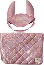 Stokpaard Zadeldekje en Glitter Muts Roze, Hobby en Vrije tijd, Overige Hobby en Vrije tijd, Ophalen of Verzenden, Nieuw