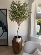 Olijfboom Groen H180 | merk Pot & Vaas, Huis en Inrichting, Woonaccessoires | Kunstplanten en Kunstbloemen, Binnen, Veens Living