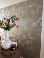 Arte Behang – Monsoon Facet (Topkwaliteit Designbehang), Ophalen of Verzenden, 10 tot 25 m², Beige, Luxe design – modern met een tropische uitstraling