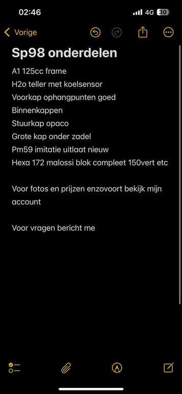 Zip sp98 onderdelen beschikbaar voor biedingen