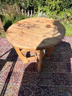 Vintage Houten Tafel Rond - 64cm, Ophalen