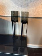 Haans Initials windlichten op frame. Nieuw, Zwart, Nieuw, Ophalen of Verzenden, Metaal