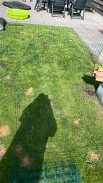 12 m. Gaasdraad en 9 paaltjes, Tuin en Terras, Gaas en Draad, Ophalen of Verzenden, Zo goed als nieuw, Minder dan 10 meter