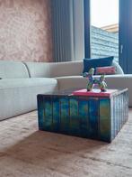 Oily salontafel 67x64 gemaakt van tegels regenboog, Huis en Inrichting, Minder dan 50 cm, Zo goed als nieuw, Ophalen
