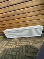Dubbele radiator 145x40, Doe-het-zelf en Verbouw, Verwarming en Radiatoren, Ophalen, 30 tot 80 cm, Radiator, Zo goed als nieuw