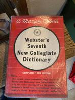 Vintage retro Webster’s New Collegiate Dictionary Edition, Boeken, Woordenboeken, Ophalen of Verzenden, Gelezen, Overige uitgevers