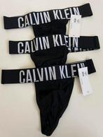 String Calvin Klein nieuw, Verzenden, Zwart, Calvin Klein, Slip