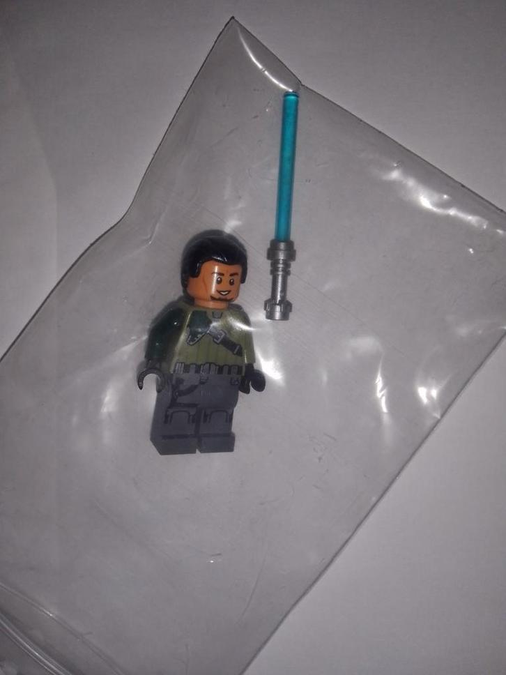 LEGO Star Wars Kanan Jarrus minifiguur m/ zwart haar, Verzamelen, Star Wars, Nieuw, Actiefiguurtje, Ophalen of Verzenden