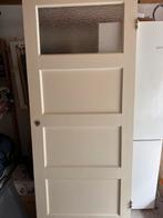 Jaren 30 binnendeur - gratis ophalen, Doe-het-zelf en Verbouw, Deuren en Horren, Ophalen, Gebruikt, 80 tot 100 cm, Binnendeur