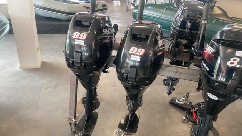 Suzuki DF9,9 kort of lang op knuppel + garantie, Watersport en Boten, Buiten- en Binnenboordmotoren, Zo goed als nieuw, Benzine