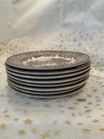 8x Vintage Castle Servies Bord, Ophalen of Verzenden