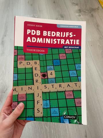 PDB Bedrijfsadministratie - Theorieboek beschikbaar voor biedingen