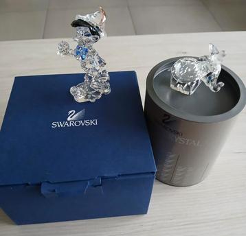 Swarovski pinokkio + dumbo in een set!! beschikbaar voor biedingen
