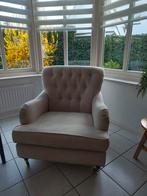Leuke landelijke fauteuil, Gebruikt, 75 tot 100 cm, 75 tot 100 cm, Stof