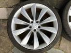 Set originele Tesla model S 21 inch velgen all-season, Auto-onderdelen, Banden en Velgen, Ophalen, Velg(en), 21 inch, All Season