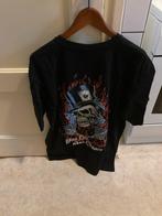 Zwart T-shirt met Doodskop Print - Maat XL, Verzenden, Nieuw, Maat 56/58 (XL), Zwart