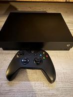 Xbox one x, Spelcomputers en Games, Spelcomputers | Xbox One, Ophalen of Verzenden, Zo goed als nieuw, 1 TB, Met 1 controller