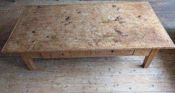 houten salontafel met lades beschikbaar voor biedingen