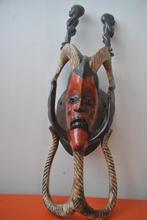 Masker, afrikaans, houtsnijwerk, Ophalen of Verzenden