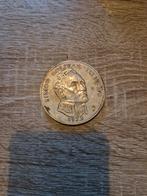 Zilveren Simon Bolivar Munt - 1973 Panama, Postzegels en Munten, Penningen en Medailles, Ophalen of Verzenden, Zilver, Buitenland