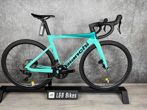 Bianchi Oltre Race Carbon Shimano 105 12 Speed Disc Maat 50, Fietsen en Brommers, Fietsen | Racefietsen, Nieuw, Overige merken