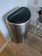 Brabantia Touch Bin duo 23 liter mat, Huis en Inrichting, Woonaccessoires | Prullenbakken, 40 liter of meer, Ophalen, Rvs, 50 tot 75 cm