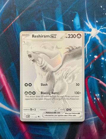 Pokémon - Reshiram ex (WHT 173) beschikbaar voor biedingen