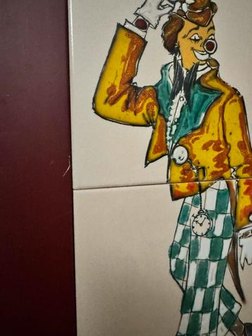 Keramieken Wandhanger Clown beschikbaar voor biedingen