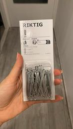 Ikea rigtig gordijnhaak 20 stuks, Huis en Inrichting, Stoffering | Gordijnen en Lamellen, Ophalen, Zo goed als nieuw, 50 tot 100 cm