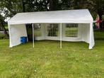 Partytent 3x6m - Ideaal voor Feesten! Per weekend €60, Opvouwbaar, Partytent, Zo goed als nieuw, 4 tot 6 meter