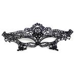 zwart venetiaans masker (g)., Kleding | Dames, Carnavalskleding en Feestkleding, Carnaval, HT Trade Service GmbH & Co. KG, Verzenden