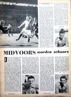 Artikel over voetbal 1953 Nederlands elftal Bleyenberg, Verzamelen, Verzenden, Gebruikt, Overige binnenlandse clubs, Boek of Tijdschrift