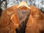 bont jas, Bruin, Maat 42/44 (L), Ophalen of Verzenden, Jama