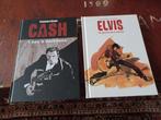 Stripboek   ELVIS       JOHNNY  CASH  niet gelezen  zgan, Boeken, Eén stripboek, Ophalen of Verzenden, Zo goed als nieuw, Reinhard Kleist