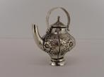 Zilveren miniatuur Theepot                               Z51, Antiek en Kunst, Ophalen of Verzenden, Zilver