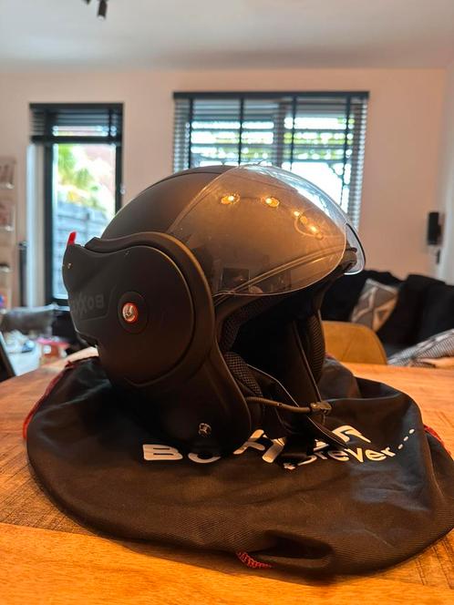 ROOF BOXXER R09 XL + Cardo Slim Packtalk, Motoren, Kleding | Motorhelmen, Systeemhelm, XL, Overige merken, Tweedehands, Ophalen
