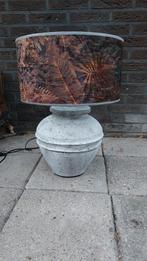 Tafellamp, Huis en Inrichting, Lampen | Tafellampen, Ophalen, Stof, Minder dan 50 cm, Landelijk