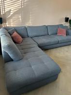 Antraciet Hoekbank, Ophalen, Gebruikt, 100 tot 125 cm, Hoekbank