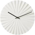 Nieuwe Beige Wandklok met Zandstructuur, Ophalen, Nieuw, Analoog, Wandklok