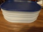 Tupperware vleeswarenbak, Huis en Inrichting, Keuken | Tupperware, Ophalen of Verzenden, Zo goed als nieuw, Blauw, Overige typen