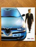 Alfa Romeo 156 folder 2001, Boeken, Auto's | Folders en Tijdschriften, Nieuw, Alfa Romeo, Ophalen of Verzenden, Alfa Romeo
