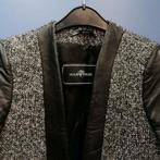 By Malene Birger Chium Jacket zwart leer + zilver 36 36738, ., Ophalen of Verzenden, Zo goed als nieuw, By Malene Birger