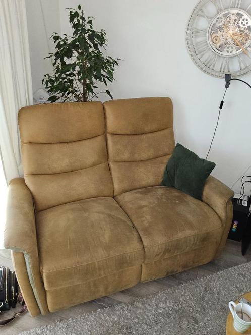 Aanbieding: 2x 2 zits bank / stoel, Huis en Inrichting, Banken | Bankstellen, Gebruikt, Rechte bank, Tweepersoons, Minder dan 150 cm