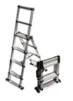 gezocht ladder telesteps 60617 1,7 mtr, Ladder, Gebruikt, Opvouwbaar of Inschuifbaar, Minder dan 2 meter