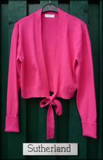 Vest SUTHERLAND Roze - Maat XL - Mooi roze fijn gebreid vest, Roze, Zo goed als nieuw, Maat 46/48 (XL) of groter, Verzenden