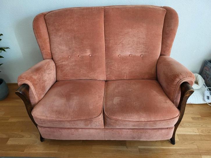 Tweezitsbank - Stijlvol / vintage, Huis en Inrichting, Banken | Sofa's en Chaises Longues, Gebruikt, Tweepersoons, 150 tot 200 cm